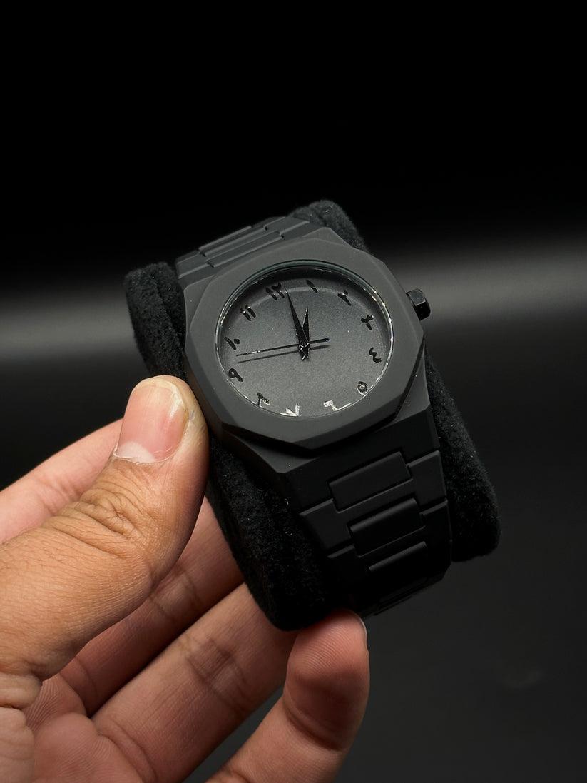 Everelo™Black Arabic Aura Watch