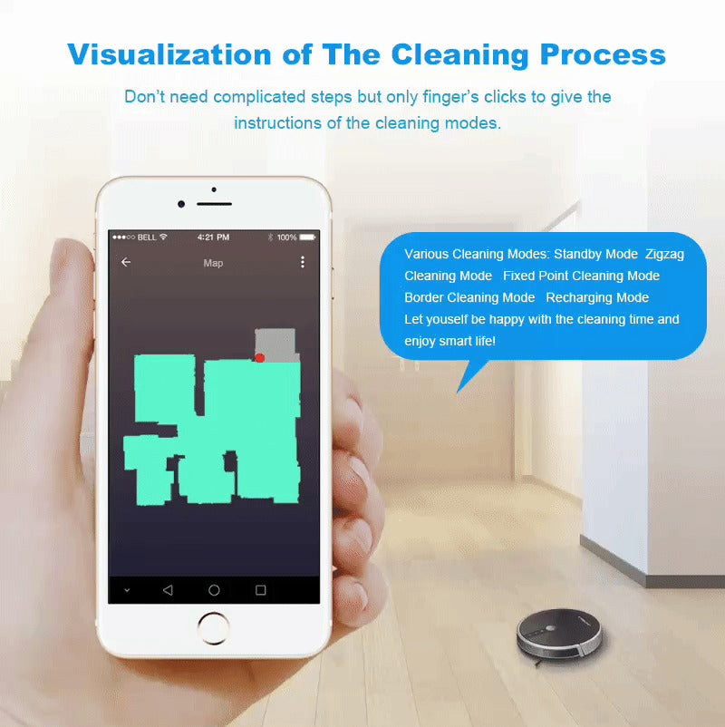 Everelo™Smart Robotic Vacuum Cleaner