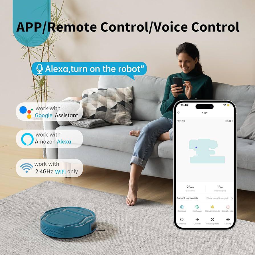 Everelo™Smart Robotic Vacuum Cleaner