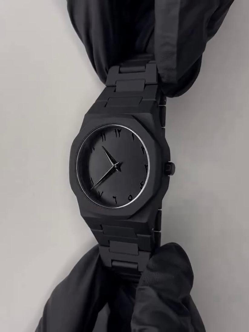 Everelo™Black Arabic Aura Watch