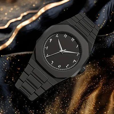 Everelo™Black Arabic Aura Watch