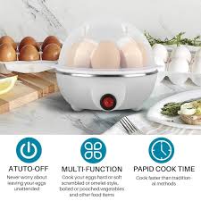 Everelo™Electric Egg Cooker 7 Eggs Steamer