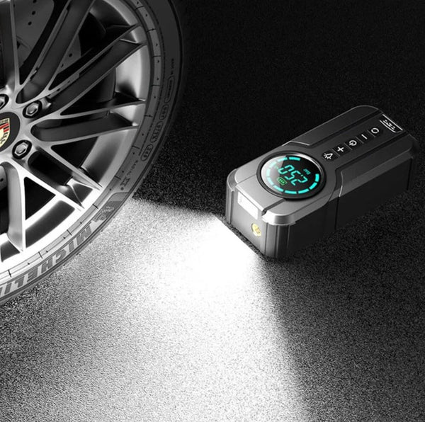 Everelo™Jump Starter With Air Pump جهاز تشغيل البطارية مع منفاخ هواء