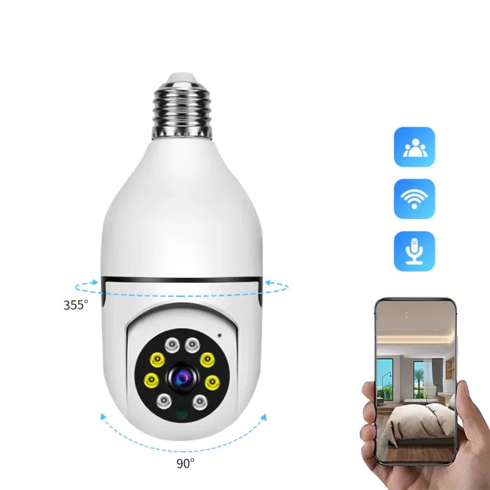 Everelo™ Night Vision Wireless Bulb Camera